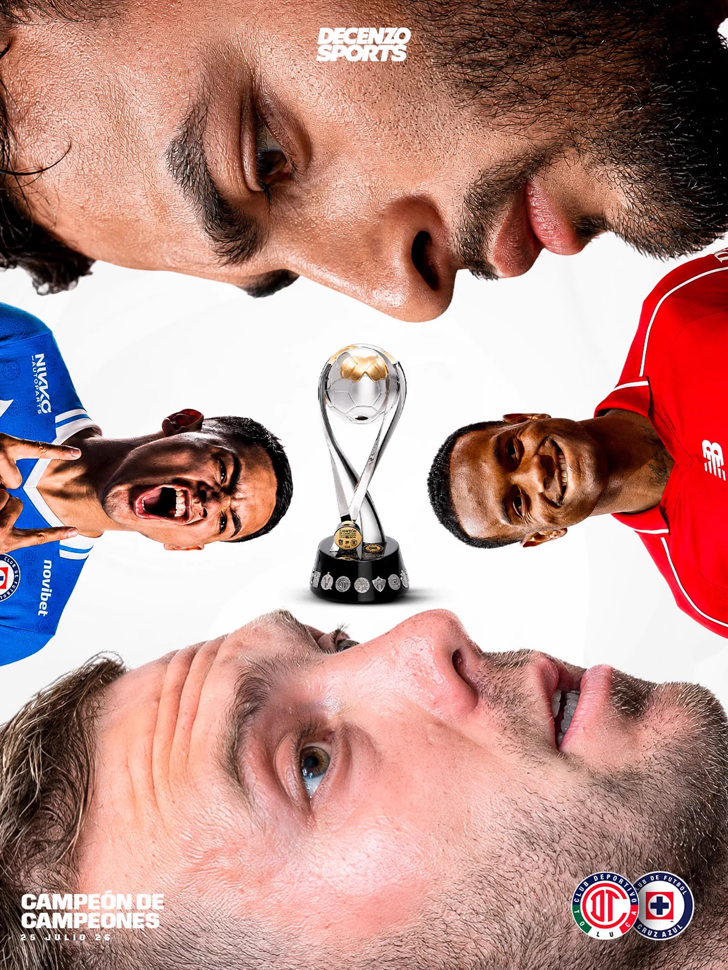 Campeón de Campeones, Toluca vs Cruz Azul
