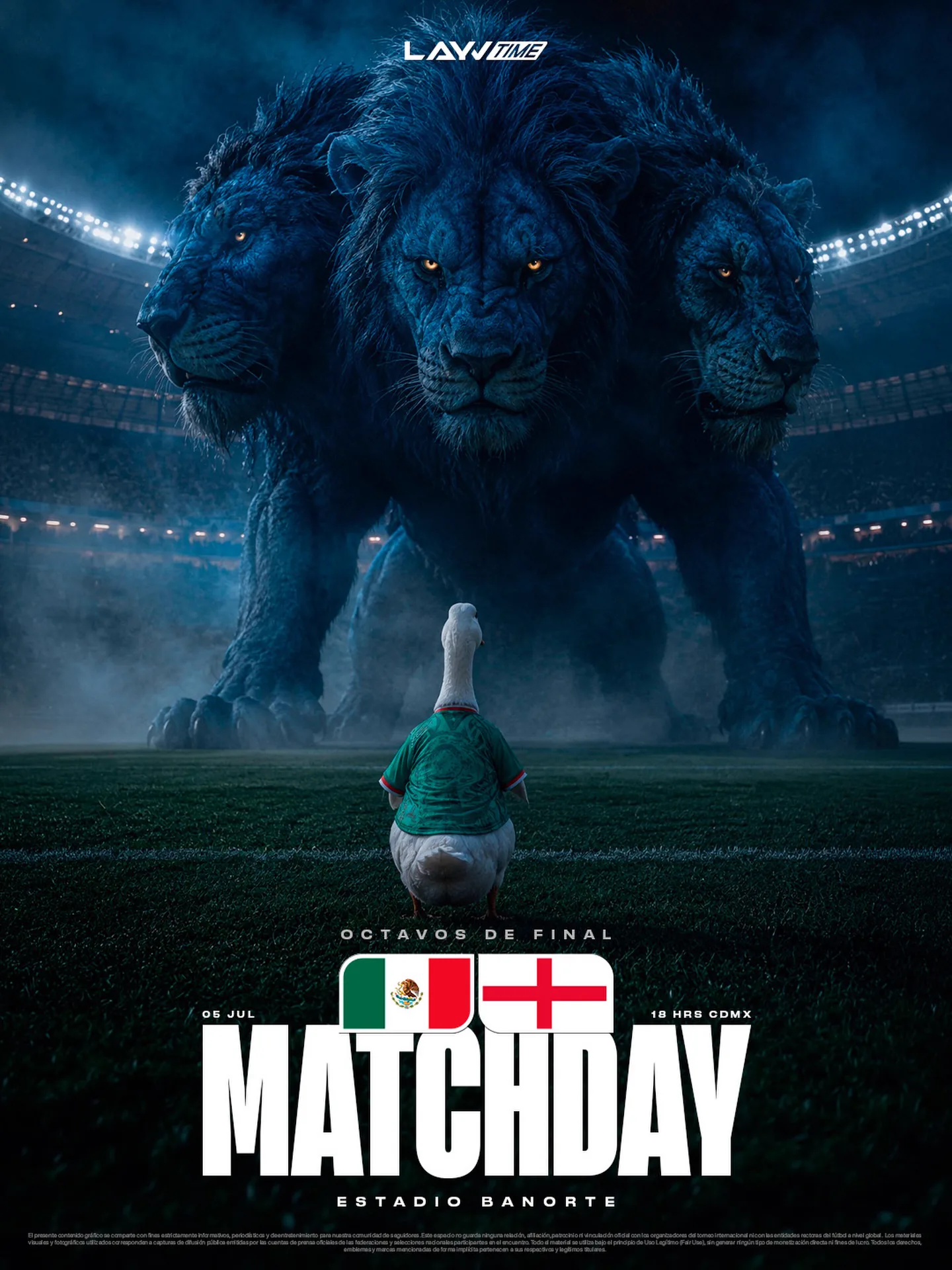 Matchday México vs Inglaterra